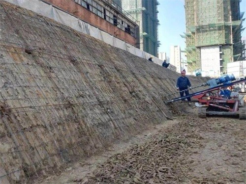 新乐建筑边坡支护