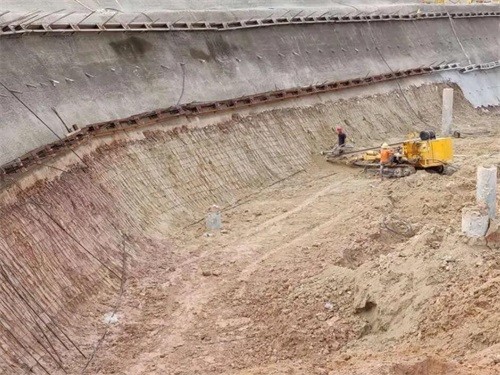 新乐基坑边坡加固